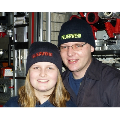 Wintermütze Feuerwehr