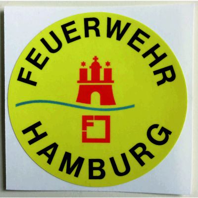 Feuerwehr Hamburg _Aufkleber