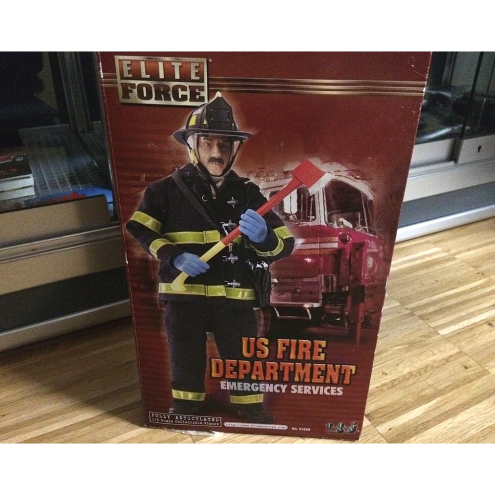 US FIRE Department Firefighter mit Zubehör