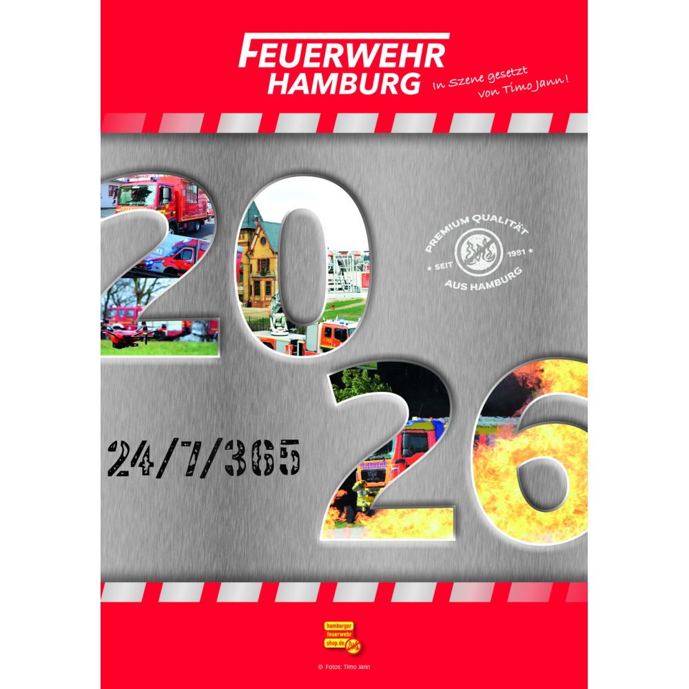 Feuerwehr Hamburg Kalender 2026