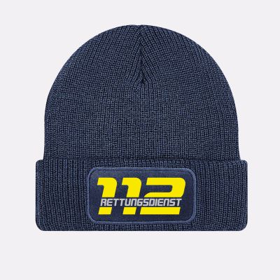 Rettungsdienst 112_Style Wintermütze