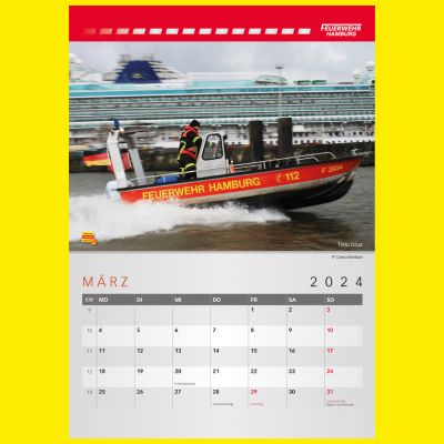 Feuerwehr Hamburg Kalender 2024