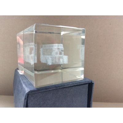 Drehleiter als 3D Gravur in Quarder