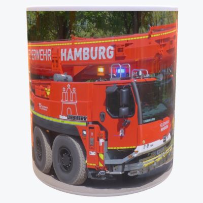 Feuerwehr Hamburg Kran, Becher