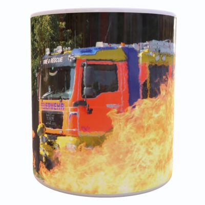 Feuerwehr Flames, Becher