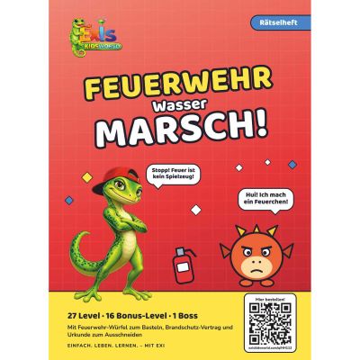 Rätselbuch Feuerwehr Wasser marsch