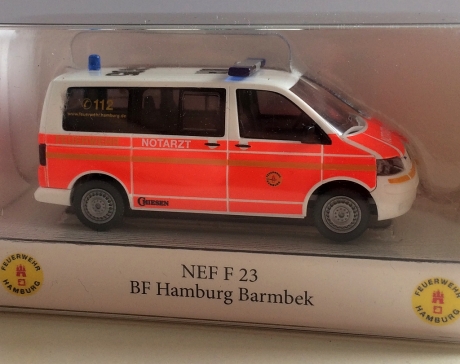 Feuerwehr Hamburg NEF 23, Barmbek
