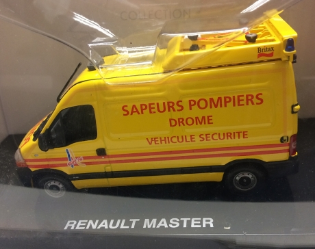 Norev518763 Renault Master Sapeurs Pompiers
