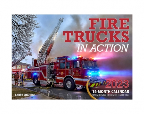 Fire Trucks in Action 2023 Kalender Feuerwehr