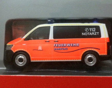 VW T6 Multivan Feuerwehr Hamburg